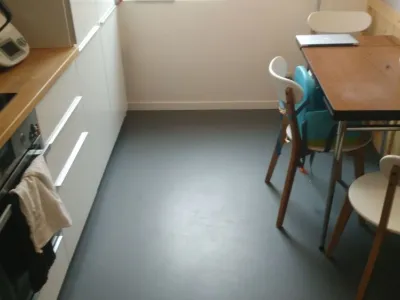 Résine autolissante